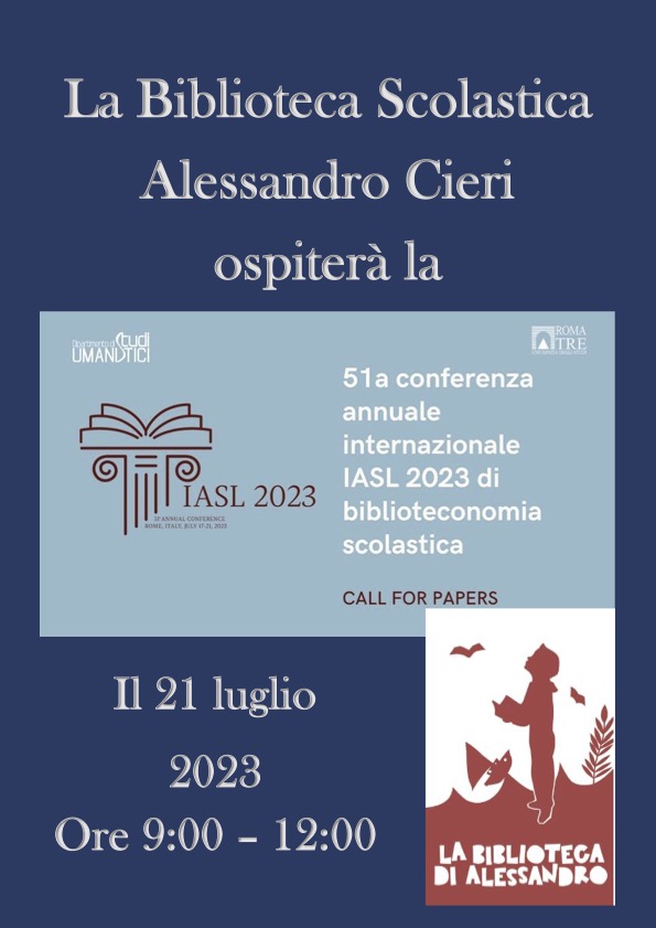 La Biblioteca di Alessandro ospita la 51a conferenza annuale internazionale IASL 2023 di biblioteconomia scolastica